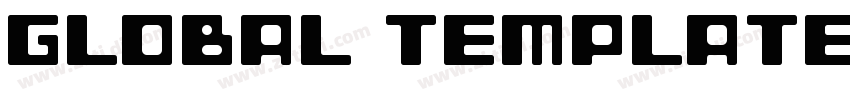 GLOBAL TEMPLATE 2017字体转换